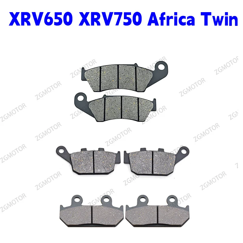 Front Rear Brake Pads Fit For Honda XRV 650 Africa Twin 1988-1989 XRV 750 XRV750 1990-2003 1991 1992 1993 1994 1995 1996 1997 98