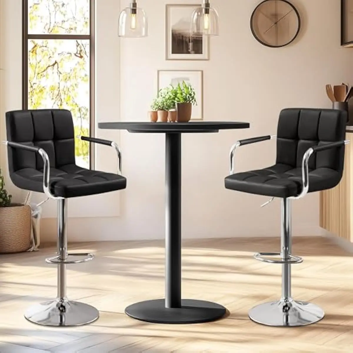 Adjustable Swivel Bar Stools 5