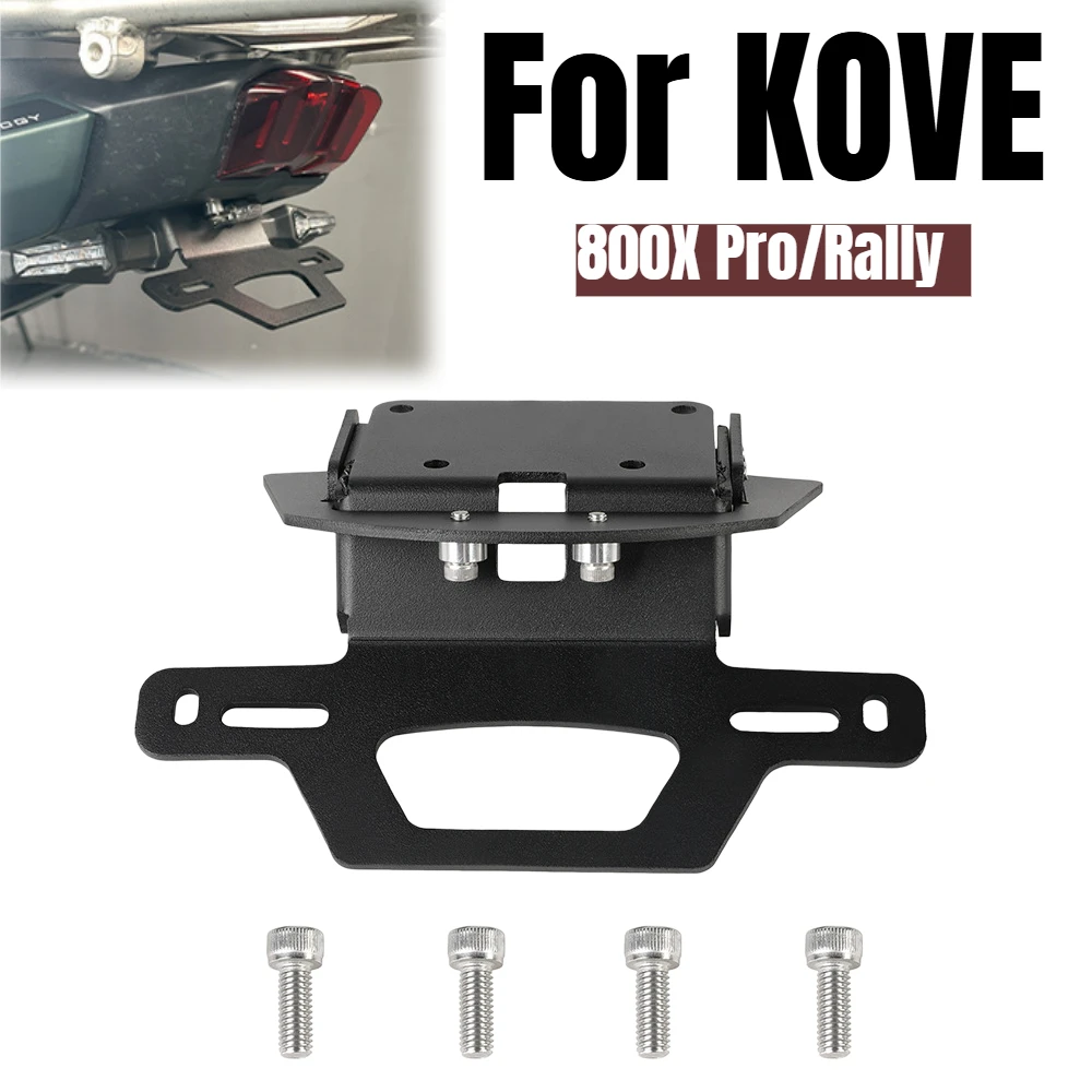 

For KOVE 800X 800 X Pro Rally Super Adventure Fender Eliminator Bracket Fit Colove Tail Tidy License Plate Holder Accessories