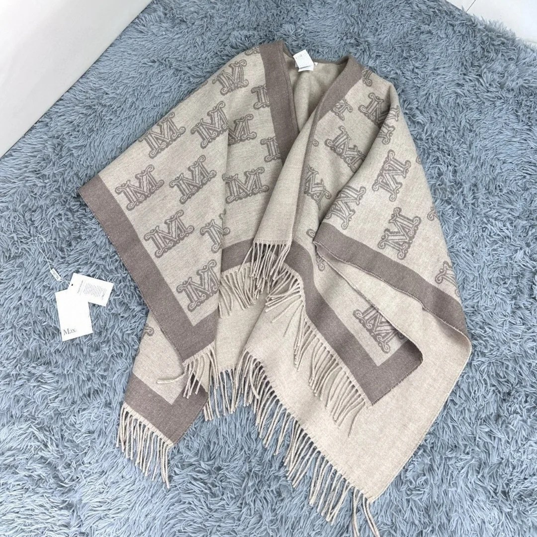 Luxury Brand 2024 HOT Letter Scarf Shawl Winter Warm Fashion Women Wool Cashmere Scarf Pashmina Brand Factory Direct Sales