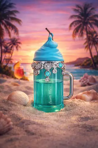 Island Bliss Eau de Parfum 3.4oz/100ml Tropical Fruity Floral Signature Fragrance for Women Long Lasting Perfume