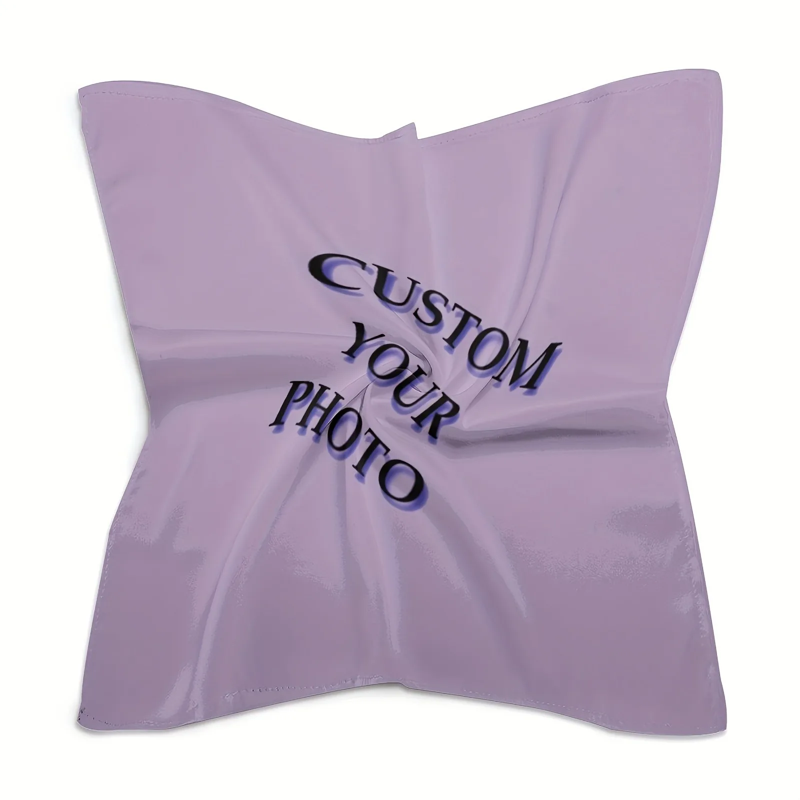 Customized silk scarf - Personalized ladies' square scarf. Photos and patterns - Birthday gift - Anniversary gift - Holiday gift