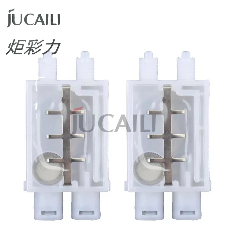 Jucaili 10Pcs DX7หมึกสำหรับ Epson DX7 F189010 F196000หัวพิมพ์หมึกสำหรับ Eco ตัวทำละลาย UV เครื่องพิมพ์