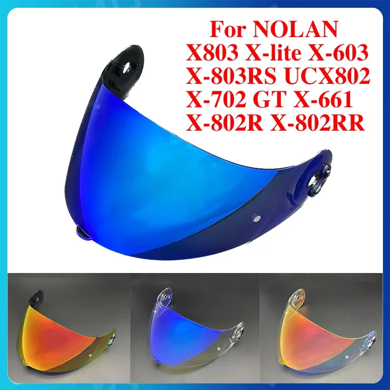 

Motorcycle Helmet Lens For NOLAN X803 X-lite X-803RS UCX802 X-702 GT X-661 X-603 X-802R X-802RR Helmet Visor Windshield Visor