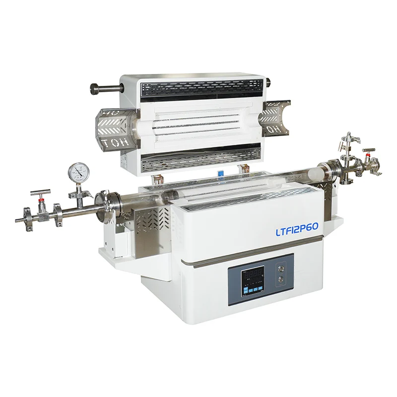 Laboao Advanced Open Type 1200°C Vacuum Atmosphere Tube Furnace Laboratory Tube Furnace