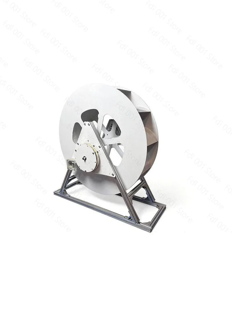 

300W water wheel hydraulic generator, low-speed disc power generation, decorative water wheel rockery, feng shui wheel