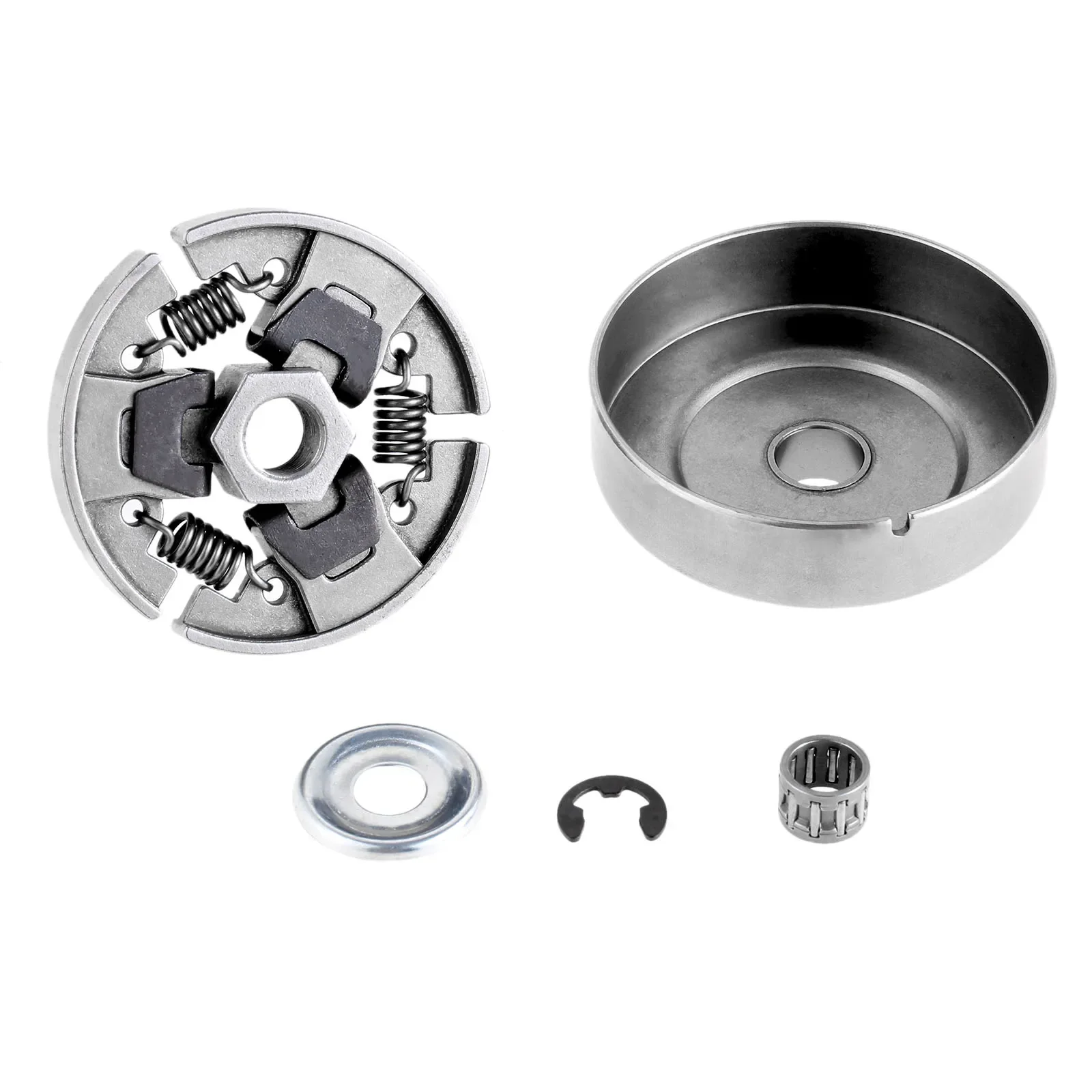 Clutch Drum &Needle Bearing & Clutch &Clutch Washer &E-clip for STIHL 017 018 021 023 MS170 MS180 MS210 MS230 MS250 Chainsaws