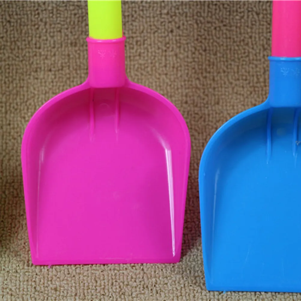 

4Pcs Small Sand Shovels Kids Beach Play Set Premium Plastic Sand Dredging Tools Lightweight Ergonomic Design for Outdoor Fun