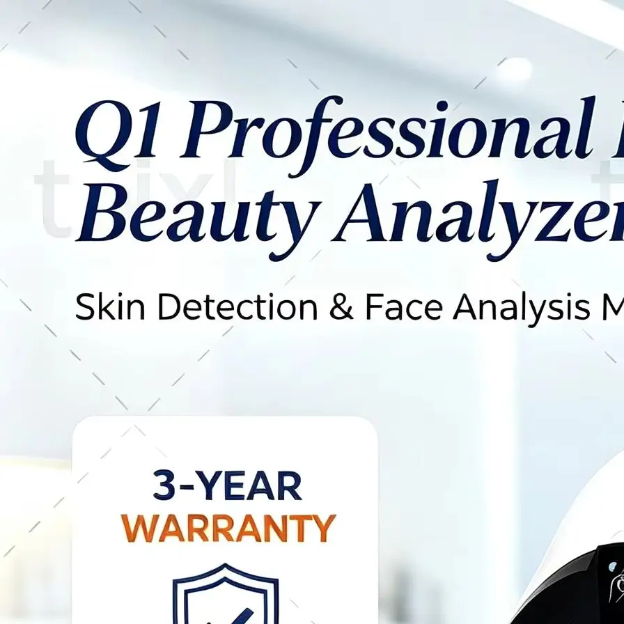 AISIA Q1 3D AI Skin Diagnosis Machine 8 Spectrum Facial Scanner Skin Detector Deep Skin Analysis Face Tester Beauty Salon