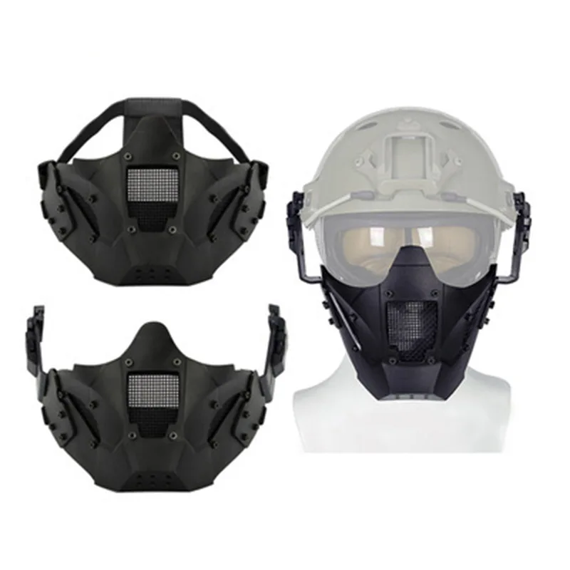 Factory Direct Sales, Tactical Iron Samurai Mask (Half Face) Module Tactical Mask Cycling Mask