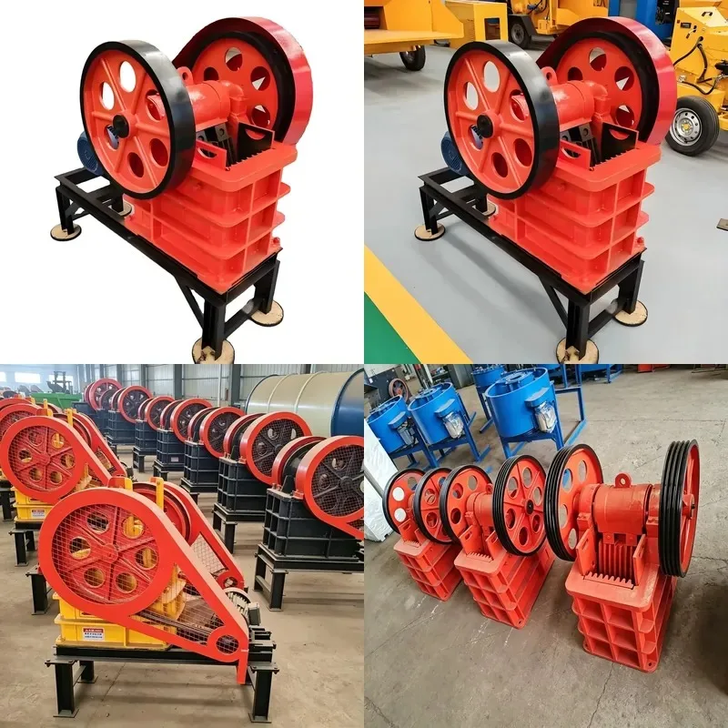 Energy Saving Mini Jaw Crusher AC Motor High Productivity Stone Crushing Equipment