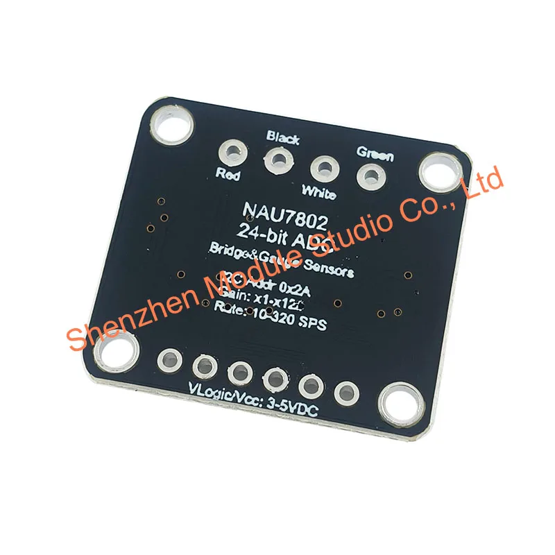 NAU7802 24-Bit ADC Module - Compatible with STEMMA QT/Qwiic for Precision Data Conversion and Pressure Measurement