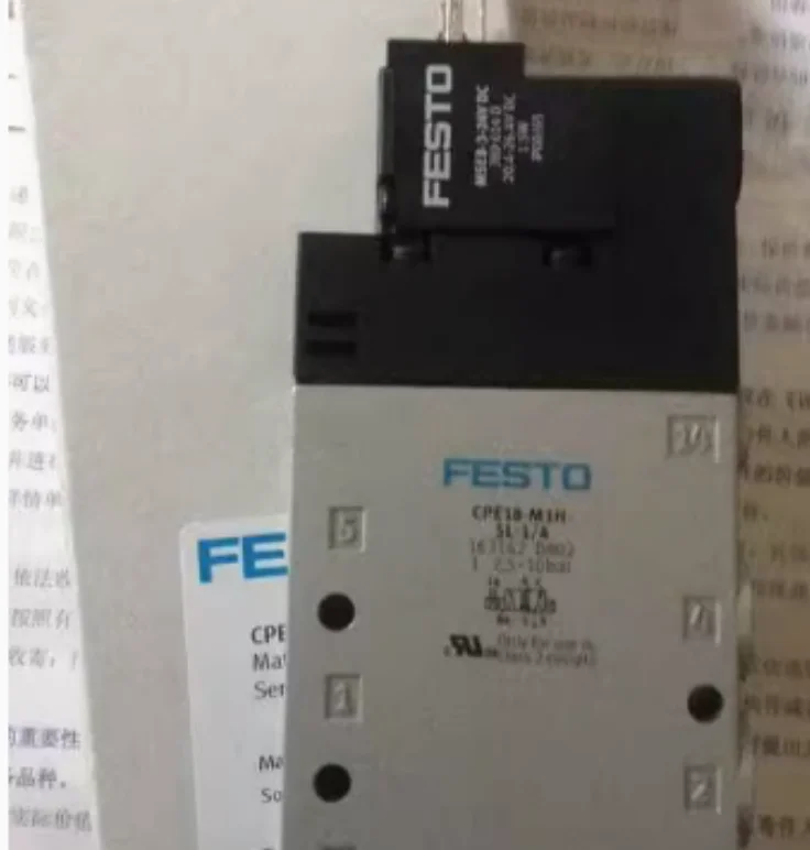 

New Original FESTO solenoid valve CPE18-M1H-5L-1/4 163142 CPE18-M1H-5J-1/4 163143 CPE18-M3H-5L-1/4 163786 CPE18-M1H-5LS-1/4