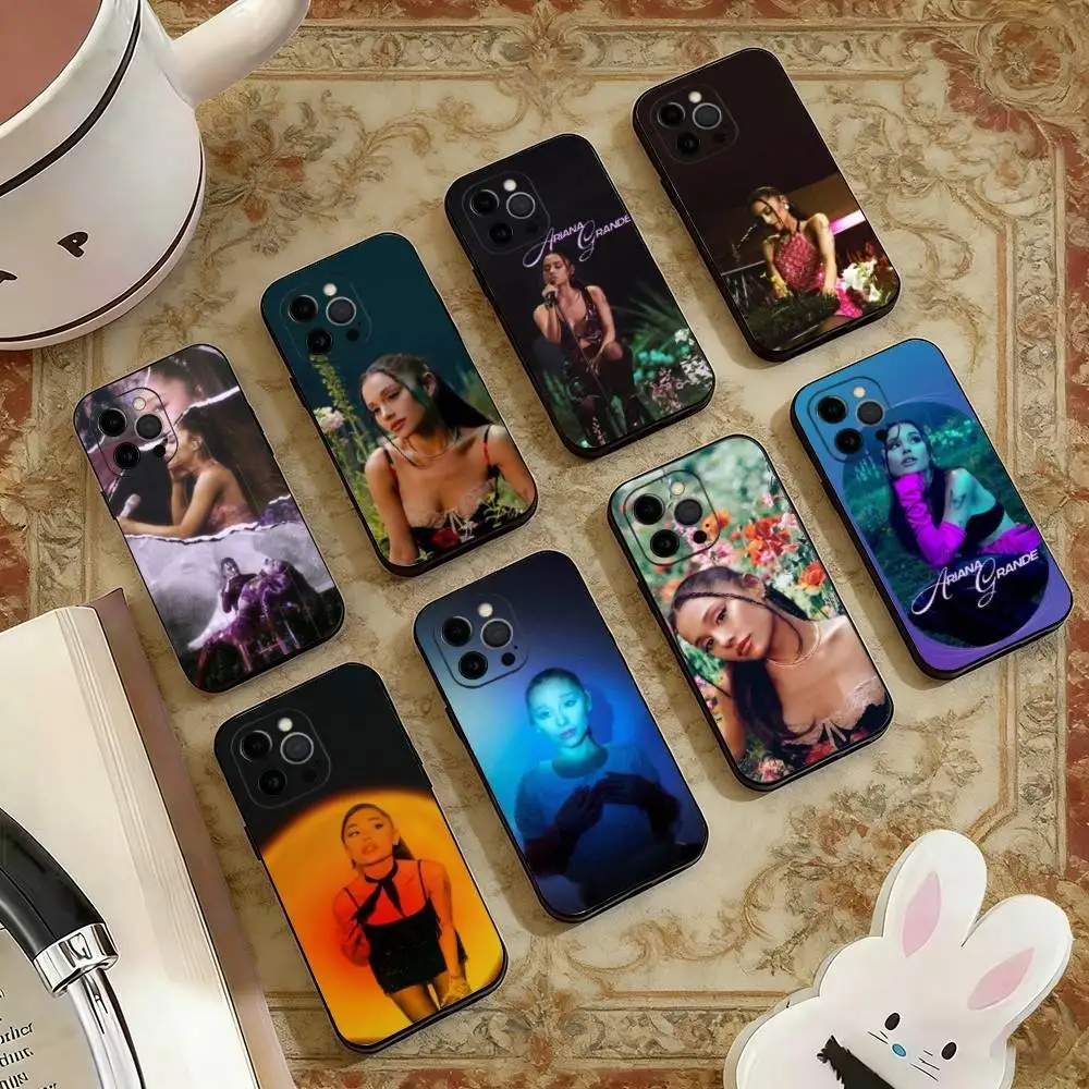 

AG-Ariana Grande Phone Case Silicone Soft For IPhone 17 16 15 14 13 12 11 X XR Plus Pro Max Plus