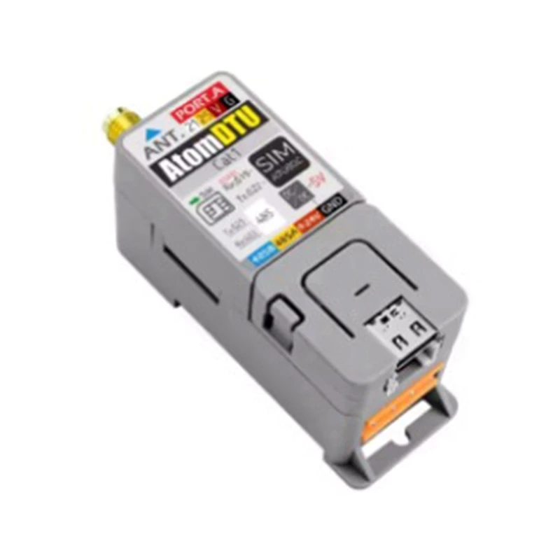 Módulo de transmisión de datos M5stack DTU, solución de comunicación Iot Industrial programable tipo carril CAT1 RS485