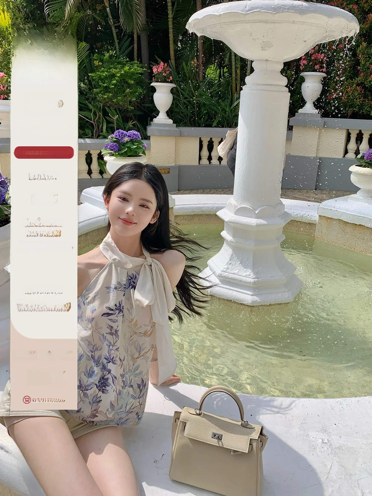 

Hotdog Spicy Printed oulder Slit Bandage Top Unique Svel Vest Summer 2024 Women's Faion Casual Wear