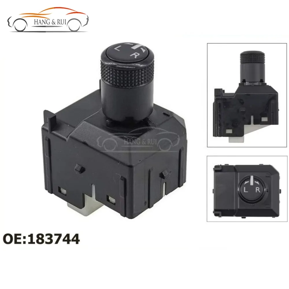 LHD Adjust Wing Mirror Switch Rear Mirror Adjustor Switch Button 183744 For Toyota Hilux Revo 2016-2020 84872-0K020