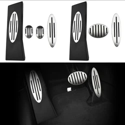 Car Pedals for BMW Mini Cooper JCW S R55 R56 R60 R61 F54 F55 F56 F60 LHD Stainless Steel Footrest Gas Brake Clutch Pedal Cover
