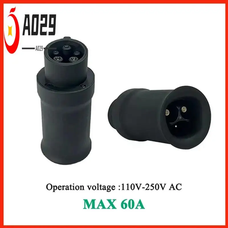 

A029-60A For Tesla To Type1 Adaptor For SAEJ1772 Type1 Vehicles Charging For Tesla To J1772 Electric Vehicle Charger Adapter