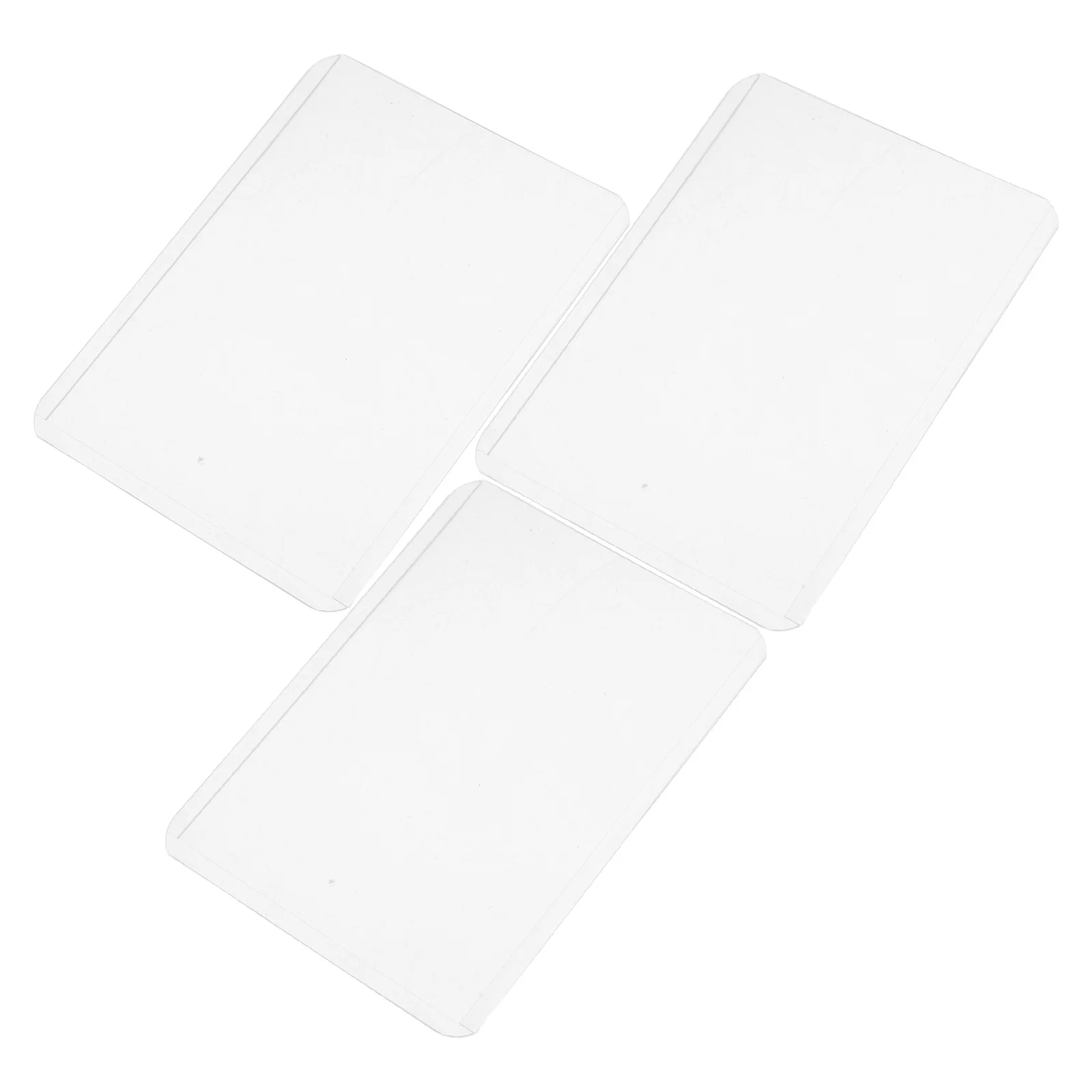 3 個のクリアフォトプロテクタースリーブ、耐摩耗性 ID カードケース、旅行やオフィスなどさまざまな場面での日常使用に最適
