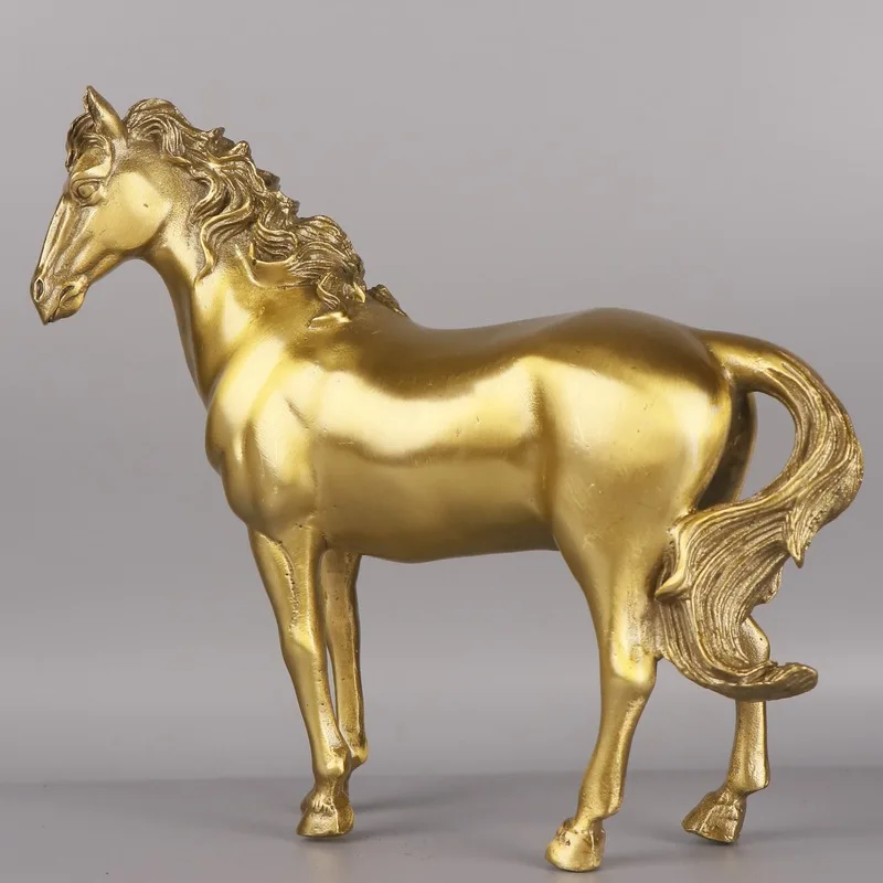 Ornaments, Wholesale From Manufacturer, , Copper Standing Horse, 