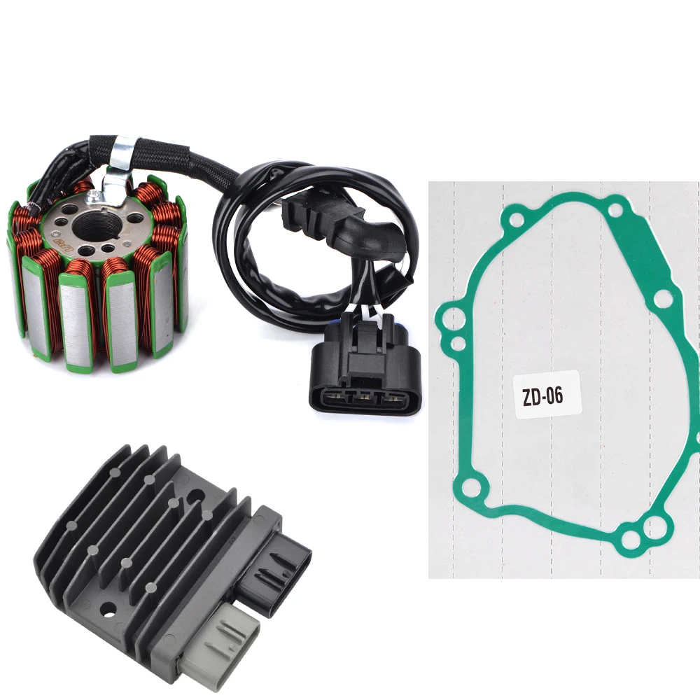 Regulator Rectifier Stator Coil Gasket Kit for Yamaha YZF R1 RaceBase FZ1 FZ1-N FZ8 FZ8-N FAZER Naked FZ1-S Fazer S-TYPE ABS