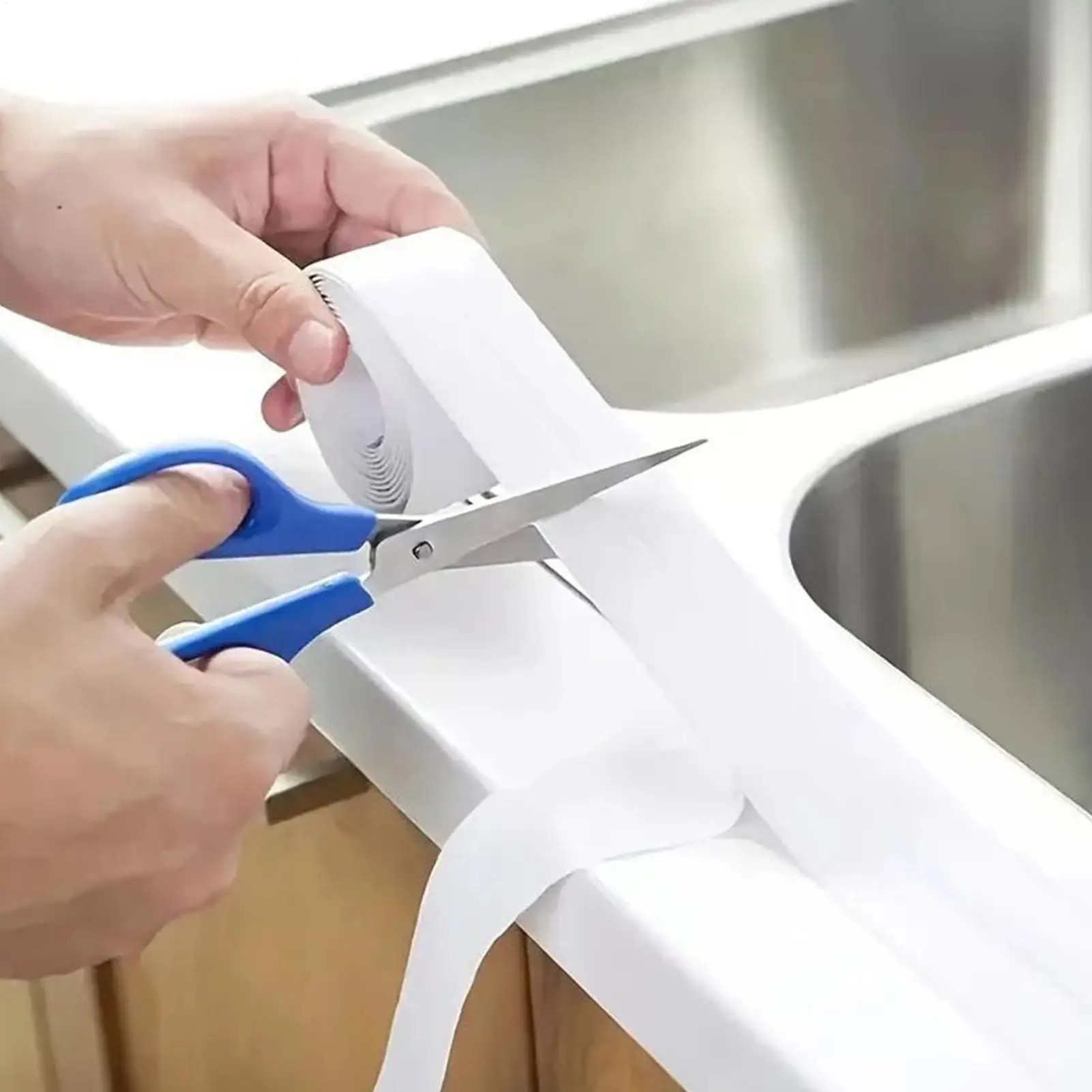 

Лента для уплотнения, самоклеящаяся уплотнительная лента для ванны, водостойкий гибкий уплотнительный инструмент, формовочная наклейка для обоев, столешницы, кухни