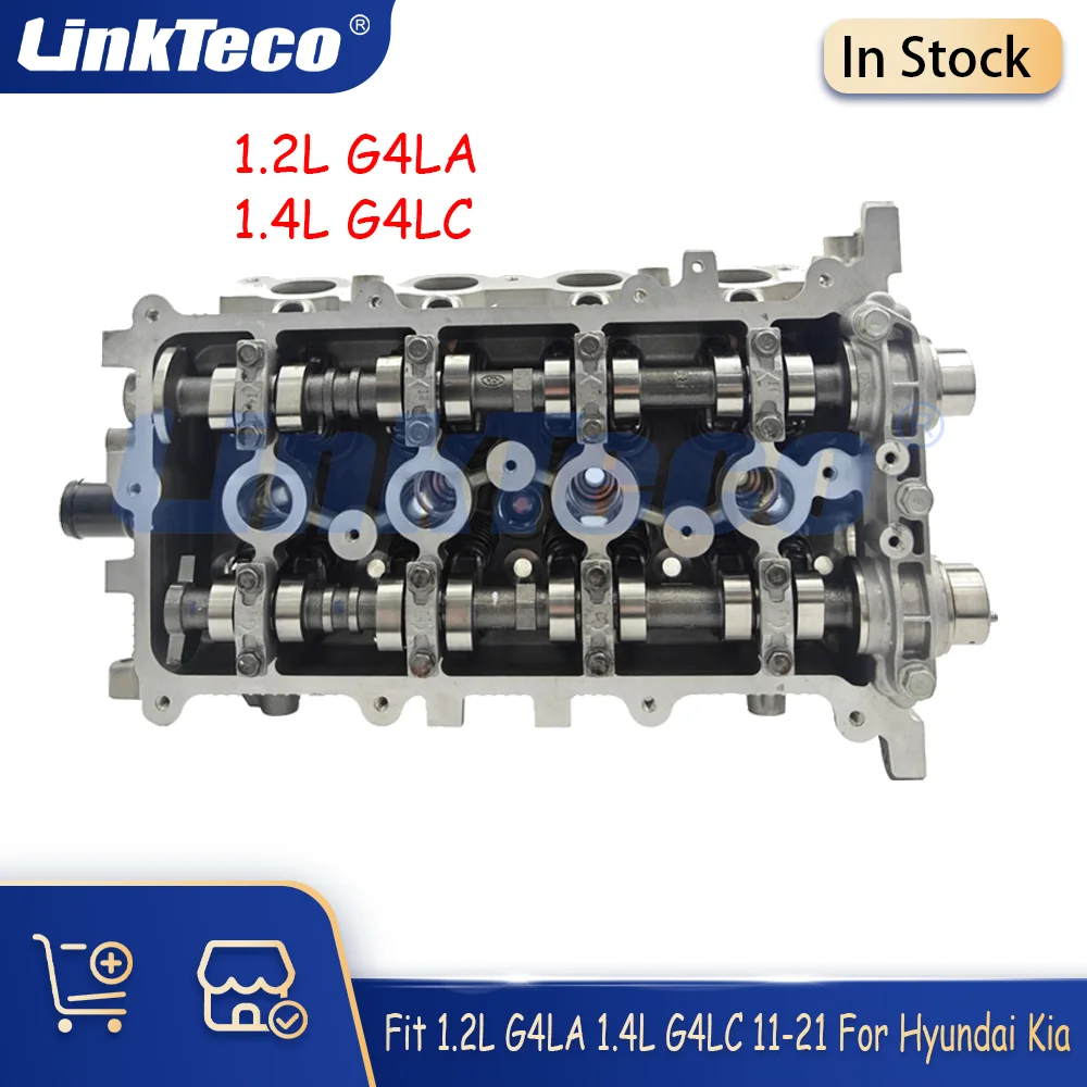 

Cylinder Head Assembly Fit 1.2L 1.4L G4LA G4LC For 11-21 Hyundai Kia K2 Rio Picanto Stonic i10 i20 Accent Auto Parts 1.2 1.4