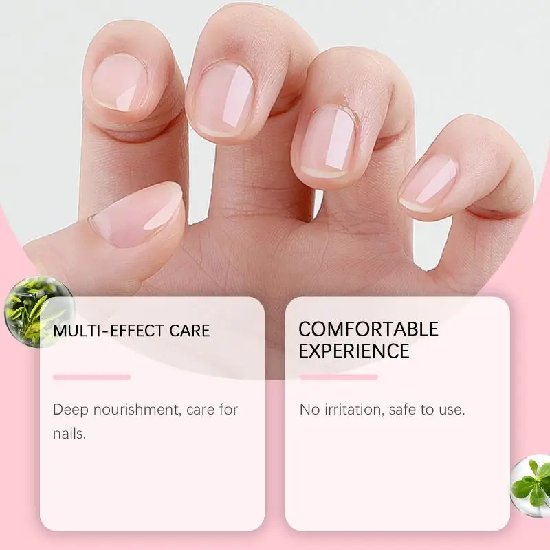 

[WHB]Ginger Nail Care Kit - Gentle Nourishing Hand & Foot Treatment Strengthening Nail Liquid for Healthy Cuticles & Shine