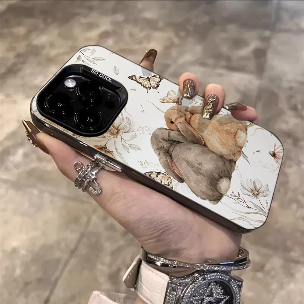 Niedliche Erdbeer-Häschen-Handyhülle für Xiaomi Redmi Note 17 Pro Max Hüllen Redmi Mi 11 Lite 5G 14 15 14T 15T 13T Pro Drop Fundas – Detail 1