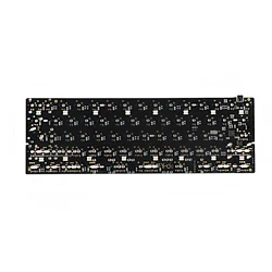 YMDK 60% YD60MQ QMK Programmable Underglow RGB Led PCB Plate Stabilizers For DIY Mechanical Keyboard Replacble GH60 64