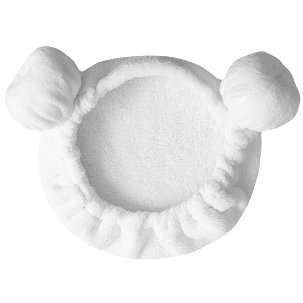 

Cotton Hair Towel Wrap Quick Dry Bath Hat for Kids Comfortable Fit Moisture Absorbing Turban Style Home Use Essential