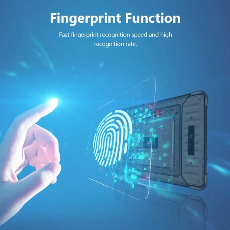 2025 IP67 مضاد للغبار 4G 64G GPS NFC اختياري 1000 شمعة في المتر المربع مع Docking Win 10 #3