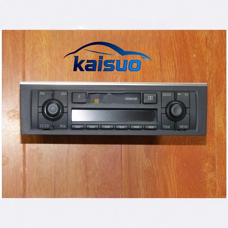 ForOld Audi A4 B6 radio, cassette player, CD player, 6-disc CD changer main unit