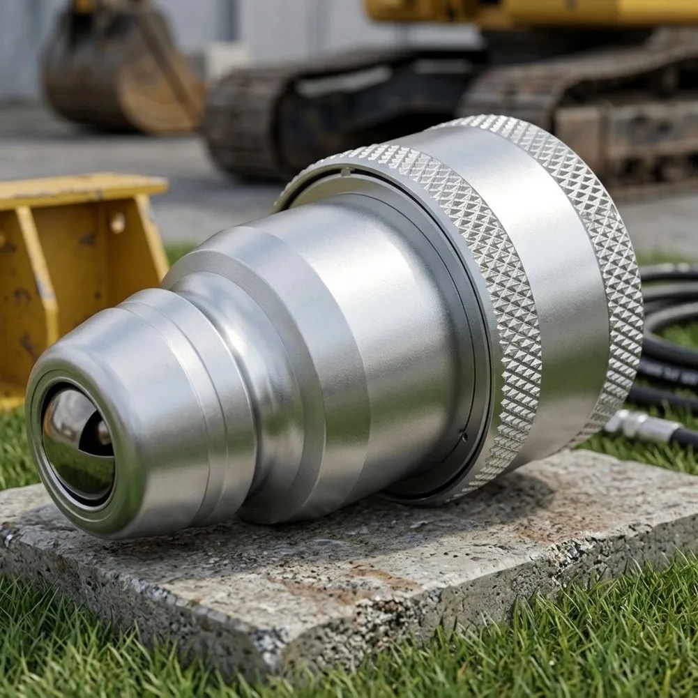 Hydraulic Adapter 4060-4MB Designed for Pioneer 8010-4 and 8010-15 Couplers to For ISO 5675 Fittings on Tractors and Implements