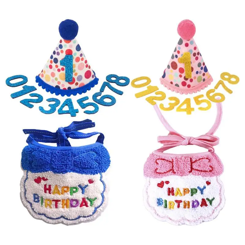 Cat Birthday Hat Cat Birthday Party Supplies Mini Doggy Cat Birthday Hat Cats Party Decorations Cute Festive Cat Clothing