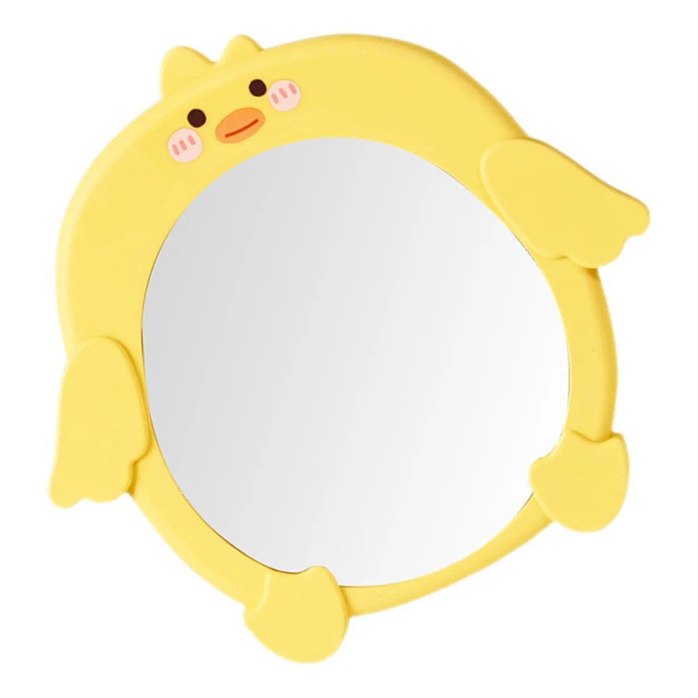 

Small Makeup Mirror Shaving Restroom Shower Mirrors Dresser Vanity Accessories for Teen Travel Bathroom