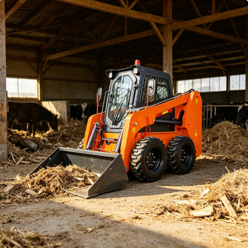 Farming Agriculture Stocks - Small Skid Steer Loader for Farm