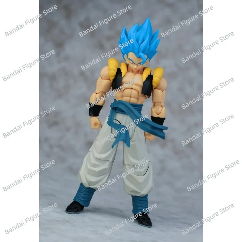 متوفر في المخزون KAMIONE Tonsenarttoys Gogeta لعبة دراغون بول Z SHF سوبر سايان الأزرق SSJ سون جوكو فيغيتا عمل الشكل أنيمي لعبة مجسمة #5