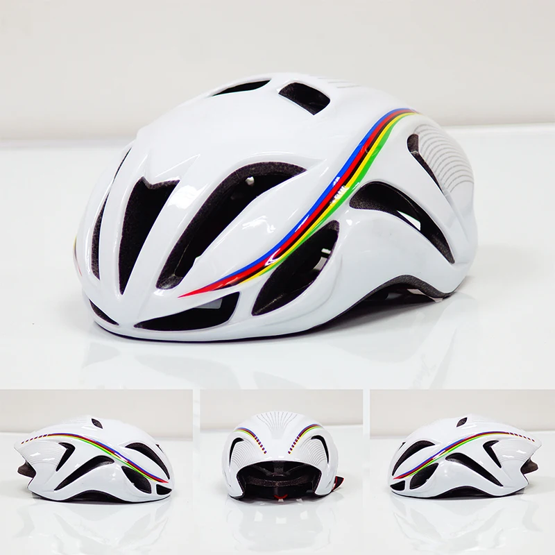 Triathlon Fahrradhelm Zeitfahren Aero Rennradhelme Mtb Rennschutz Fahrradhelme Casco Ciclismo Fahrradausrüstung – Detail 1