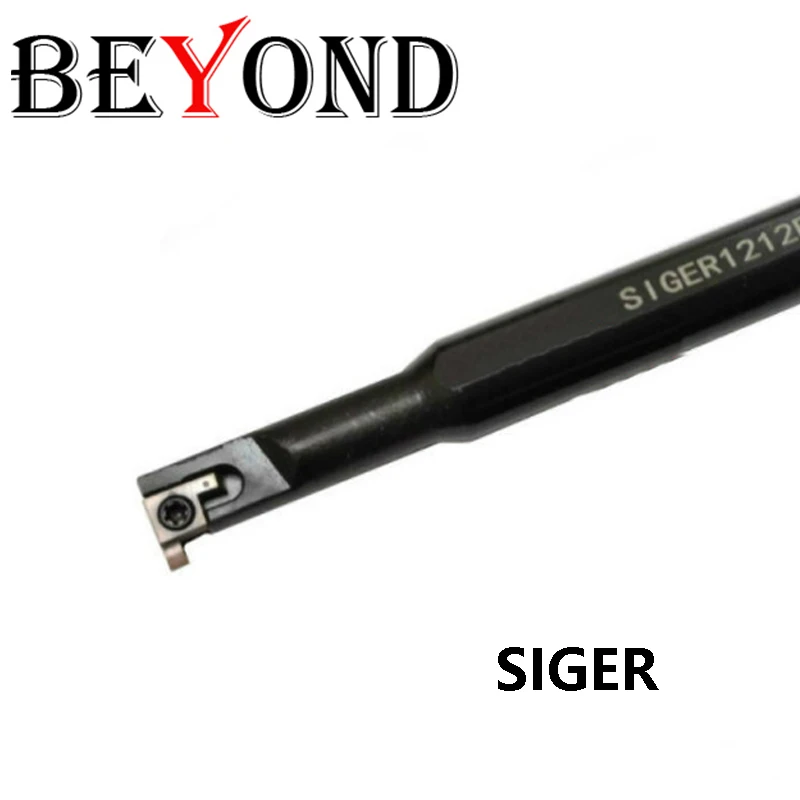 Beyond Siger Siger1010 Siger0606a-eh Siger0808a Siger1010b Siger1412c Siger2023d Externo Grooving Tool Holder Lathe Boring Bar