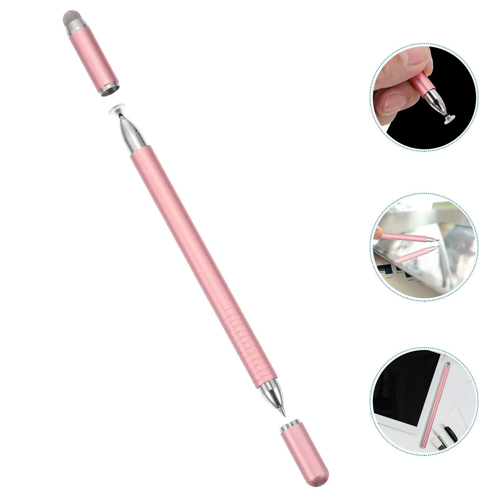 

Capacitive Stylus Pen Aluminium Alloy Portable Lightweight Touch Screen Pen Magnetic Suction Universal Stylus for Tablets Phones