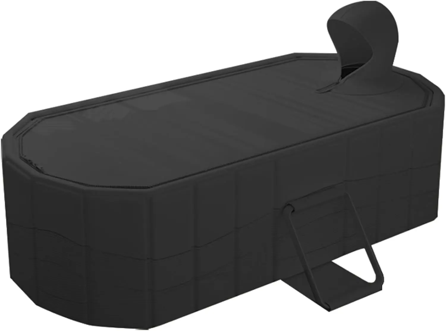 

59''Portable insulated bathtub, Ice Bath Tub for Athletes, Inflation-free bathtub for shower, Ice Plunge Tub with Cover, Baths