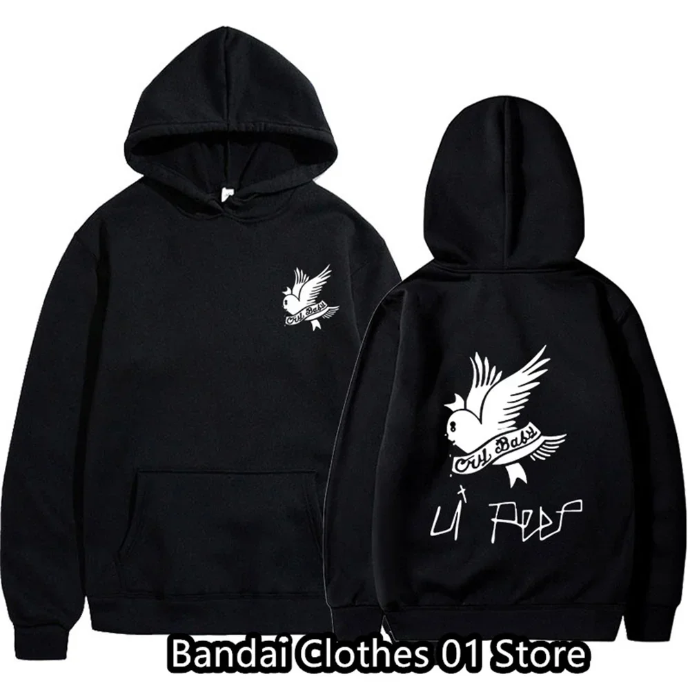 2024 New Lil Peep Hoodie Men Women Hooded Pullover Sweatrshirts Oversized Harajuku Boys Sweatshirts