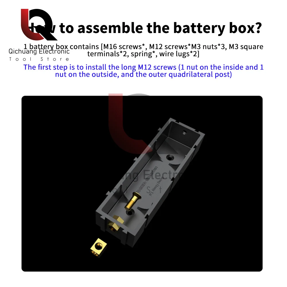 18650 21700 20700 Caja de Batería de Soldadura libre Caja de La Batería de la Ranura de La Batería Splicable 18650 Titular con Tapa Conector