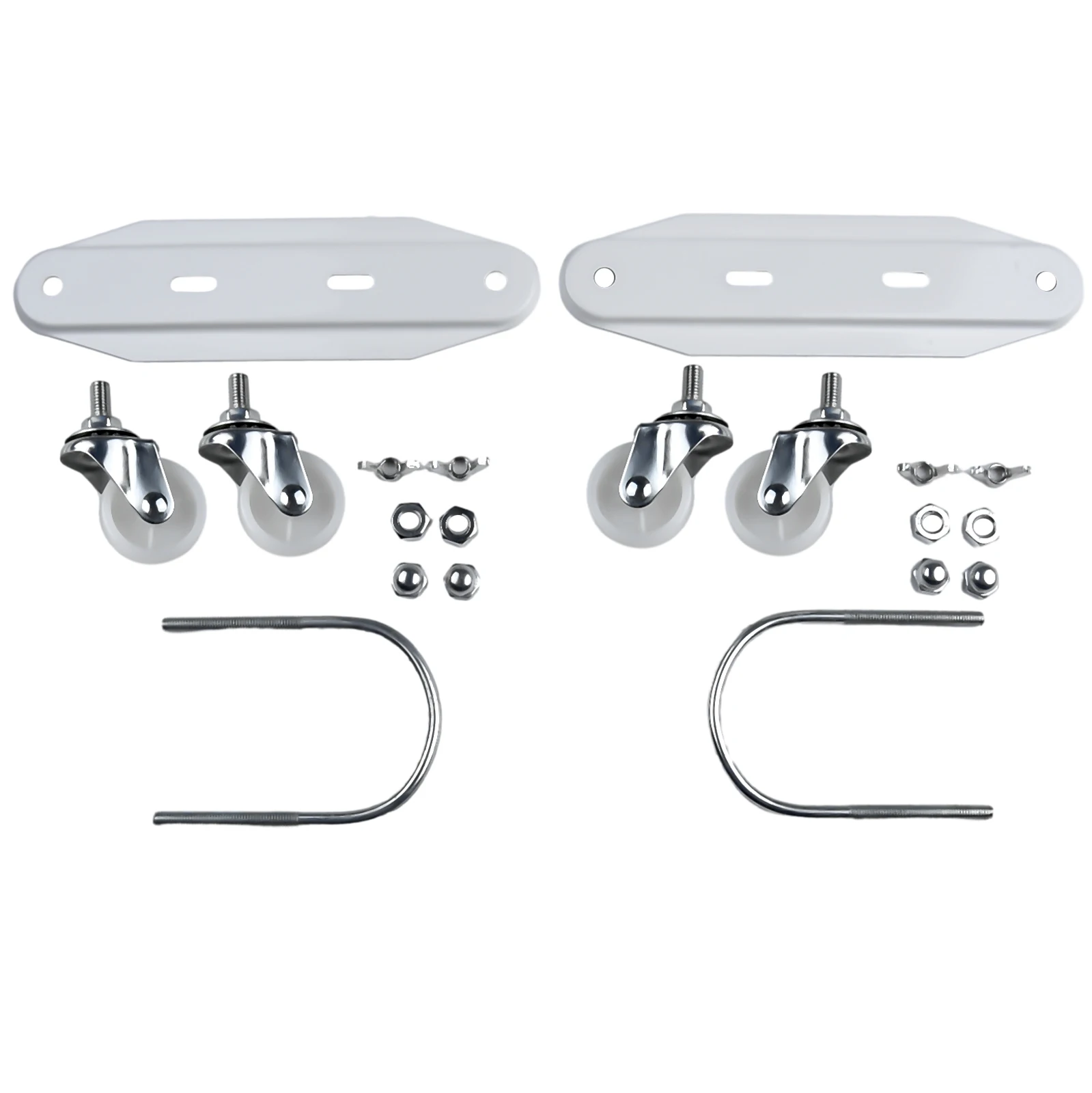 2pc Oil Ting Pulley Bracket Hydroelectric Radiator Electric Heater Mobile 360° Omni-directional Wheel Stand Home Office Hardware