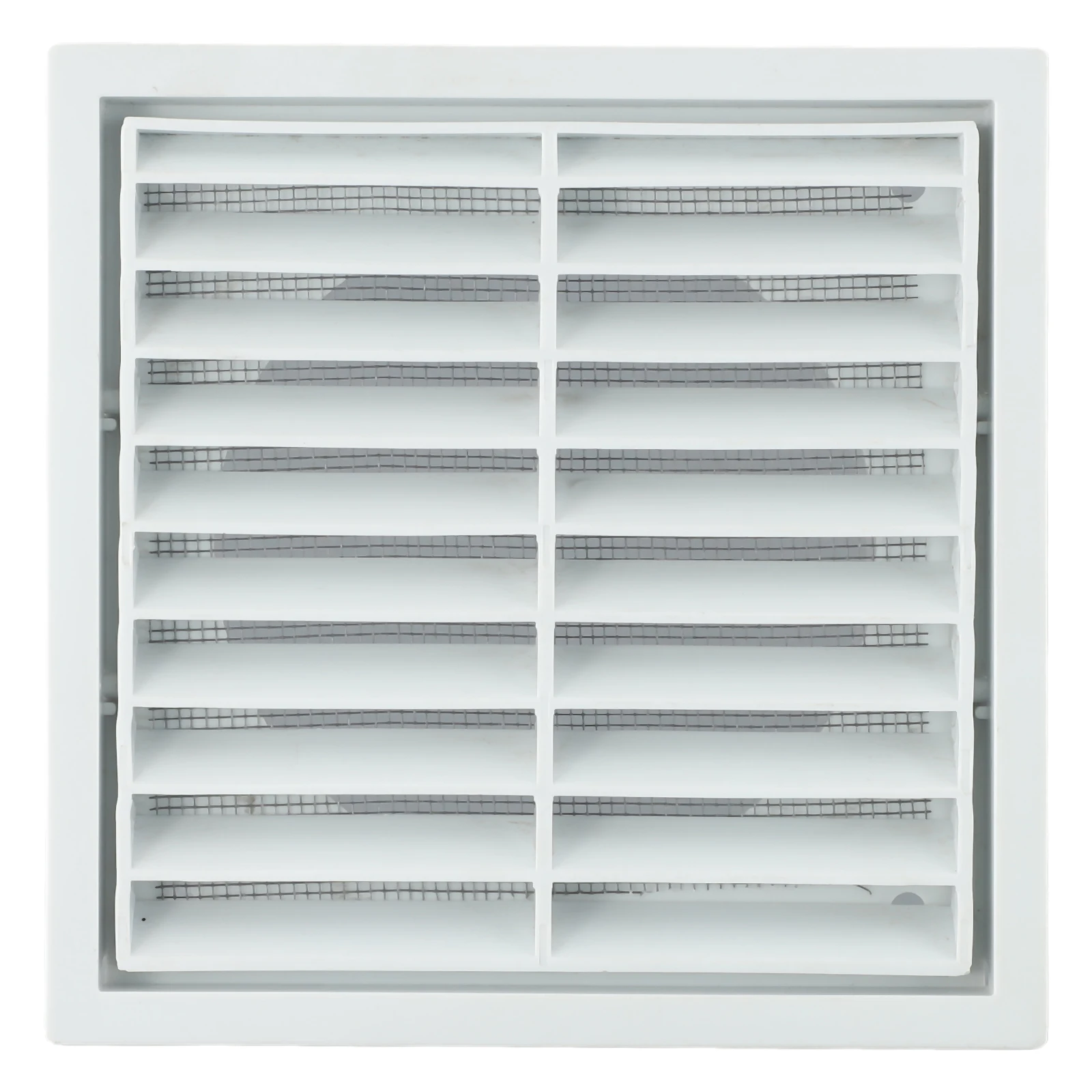 

PP Plastic Grille Ventilation Solution for Exhaust Fans and Clothes Dryers Wide Coverage Indoor and Outdoor Use White