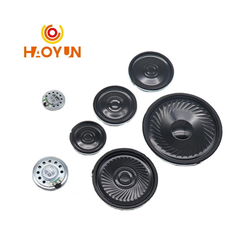 【1PCS】8R 0.5W Horn Loud Speaker Buzzer Ringer 20mm 23mm 28mm 30mm 40mm 50mm 8 ohm 0.5W Small loudspeaker