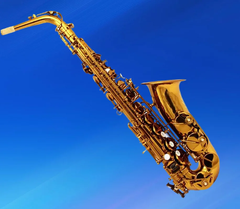 

Новый альт-саксофон 2026 года, темный лак, профессиональный тип, с кейсом, принимаем OEM-заказы