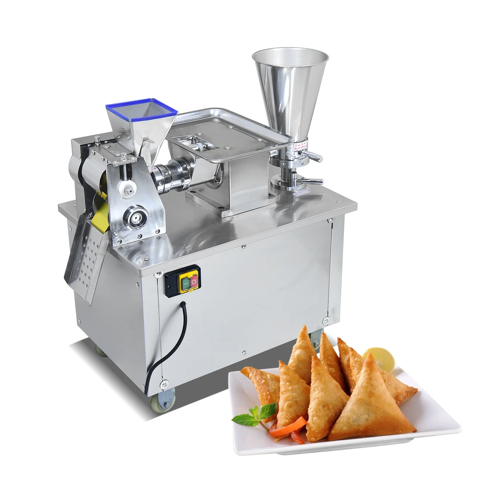 door Dumpling Forming Machine Large Empanada Making Machine Automatic Small Dumping Samosa Gyoza Making Machine